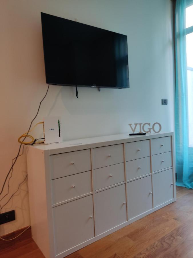 Apartament Pleno Centro, Terraza, Principe, 5 Min Casco Vello Y Estacion Ave Vigo Zewnętrze zdjęcie