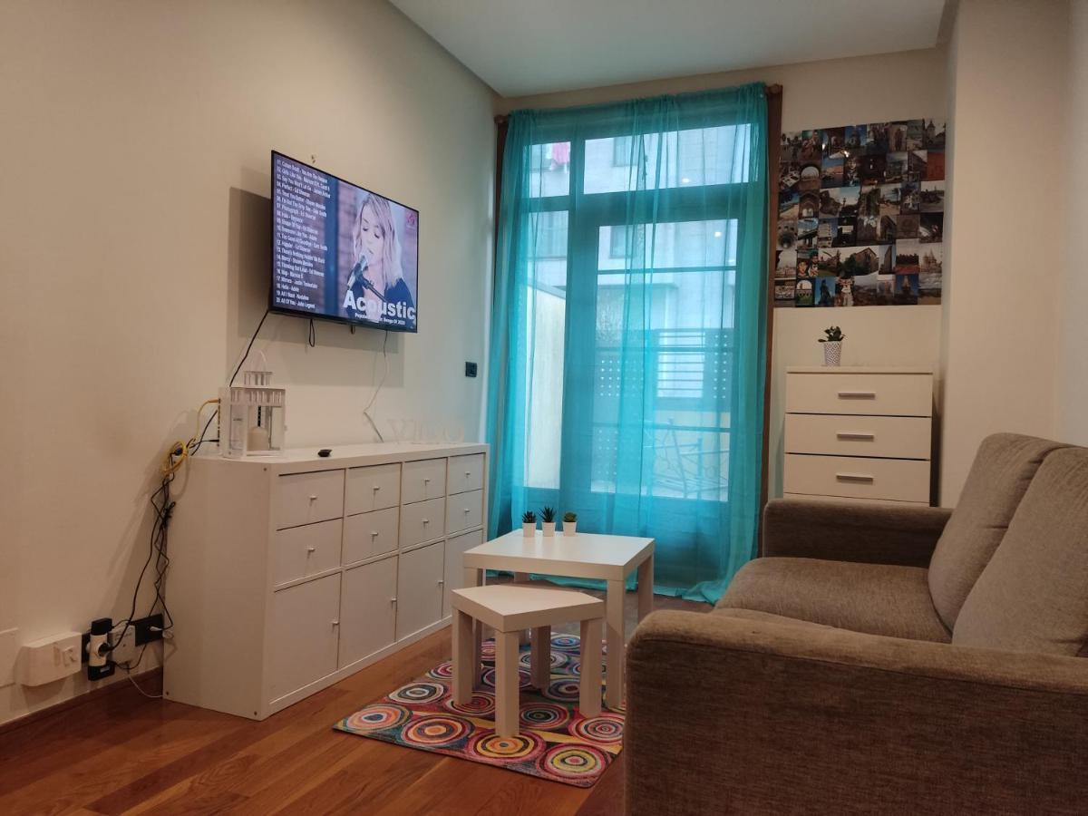 Apartament Pleno Centro, Terraza, Principe, 5 Min Casco Vello Y Estacion Ave Vigo Zewnętrze zdjęcie